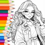 Doll Color: Princess Coloring